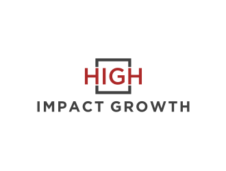 High Impact Growth logo design by bricton