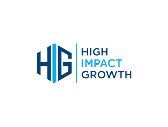 High Impact Growth logo design by alby