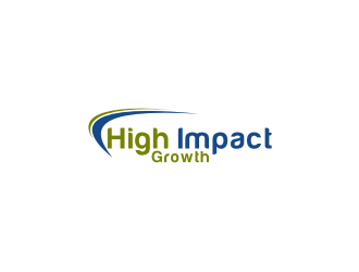 High Impact Growth logo design by bricton
