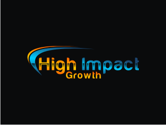 High Impact Growth logo design by bricton