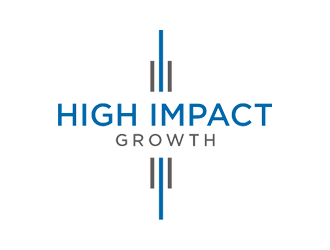 High Impact Growth logo design by ArRizqu