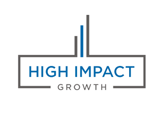 High Impact Growth logo design by ArRizqu