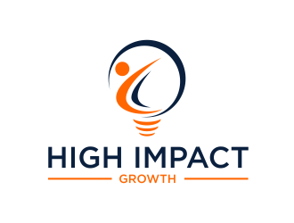 High Impact Growth logo design by scolessi