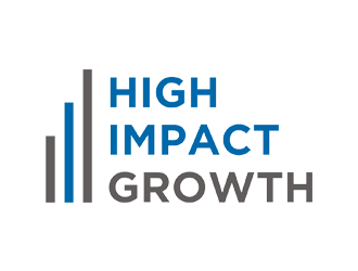 High Impact Growth logo design by ArRizqu
