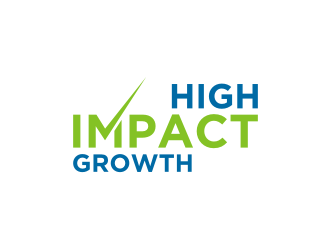 High Impact Growth logo design by bricton