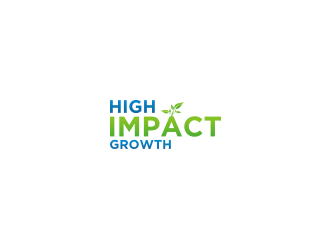 High Impact Growth logo design by bricton