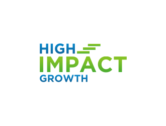High Impact Growth logo design by bricton