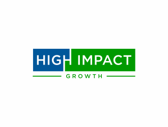 High Impact Growth logo design by menanagan