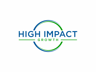 High Impact Growth logo design by menanagan