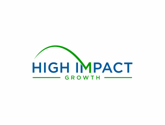 High Impact Growth logo design by menanagan