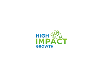 High Impact Growth logo design by bricton