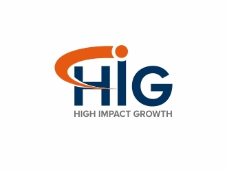 High Impact Growth logo design by langitBiru