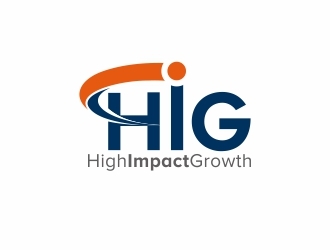 High Impact Growth logo design by langitBiru