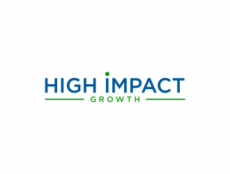 High Impact Growth logo design by menanagan