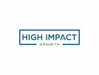 High Impact Growth logo design by menanagan