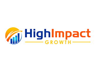 High Impact Growth logo design by 3Dlogos