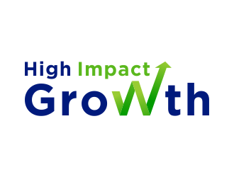 High Impact Growth logo design by hidro
