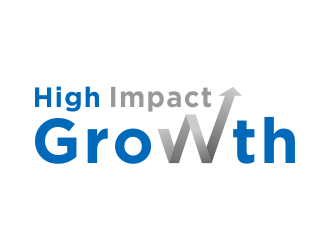High Impact Growth logo design by hidro