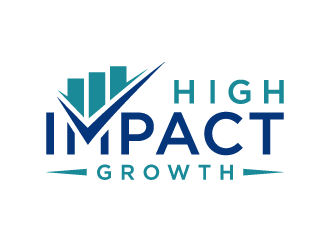 High Impact Growth logo design by akilis13