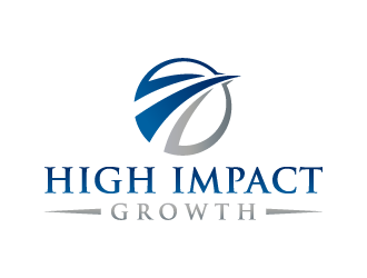 High Impact Growth logo design by akilis13