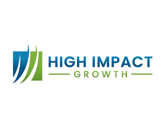High Impact Growth logo design by akilis13