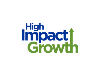 High Impact Growth logo design by IrvanB