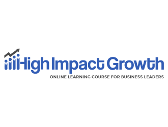 High Impact Growth logo design by aldesign