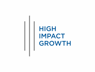 High Impact Growth logo design by menanagan