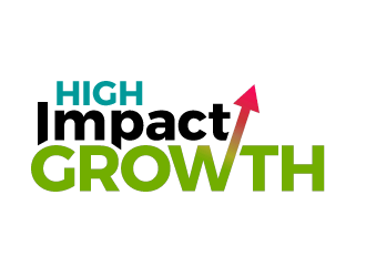 High Impact Growth logo design by Coolwanz