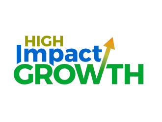 High Impact Growth logo design by Coolwanz