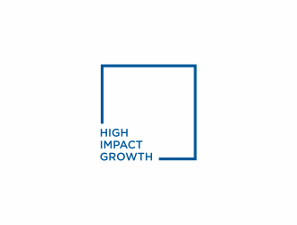 High Impact Growth logo design by menanagan