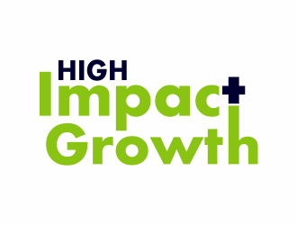 High Impact Growth logo design by up2date