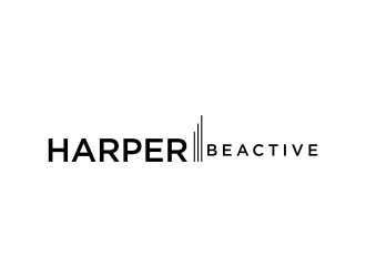 HarperBeActive logo design by p0peye