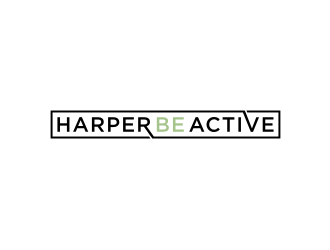 HarperBeActive logo design by johana
