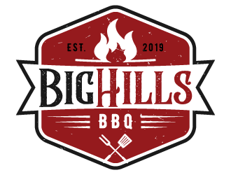 BigHills BBQ logo design by akilis13