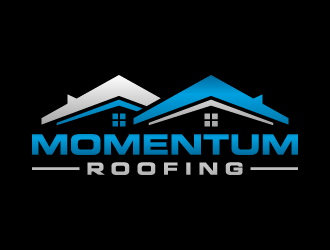 Momentum roofing logo design by akilis13