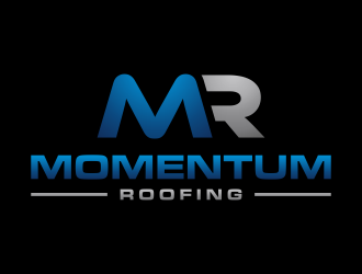 Momentum roofing logo design by p0peye