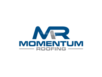 Momentum roofing logo design by muda_belia