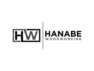 Hanabe Woodworking logo design by haidar