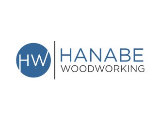 Hanabe Woodworking logo design by bricton