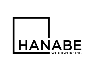Hanabe Woodworking logo design by p0peye