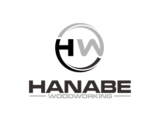 Hanabe Woodworking logo design by qqdesigns