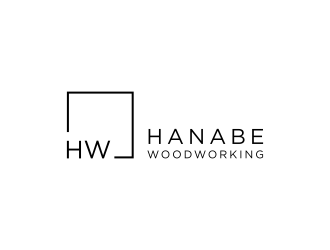 Hanabe Woodworking logo design by haidar