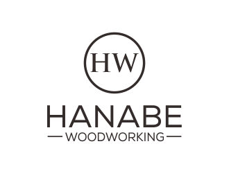 Hanabe Woodworking logo design by qqdesigns