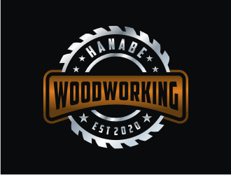 Hanabe Woodworking logo design by bricton