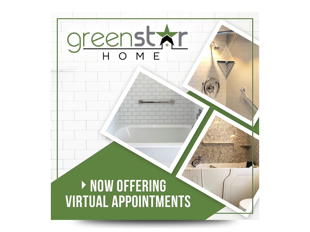 Green Star Home logo design by mattlyn