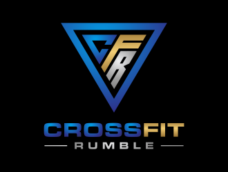 CROSSFIT RUMBLE logo design by Franky.
