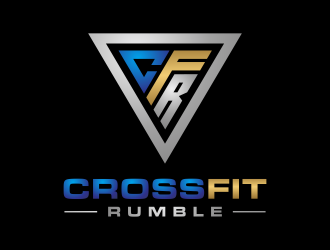 CROSSFIT RUMBLE logo design by Franky.