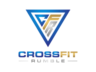 CROSSFIT RUMBLE logo design by Franky.