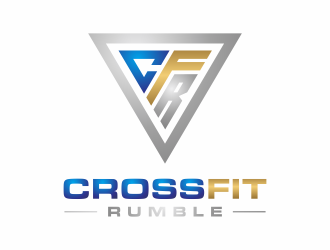 CROSSFIT RUMBLE logo design by Franky.